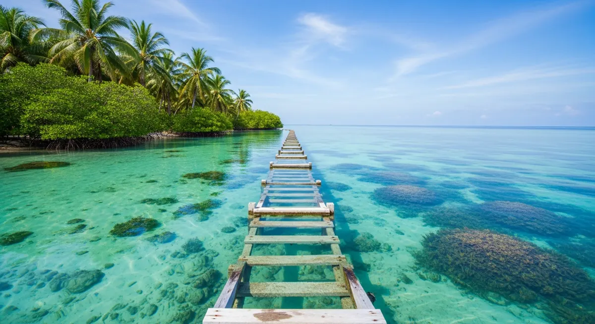 Step-by-step travel route to Derawan